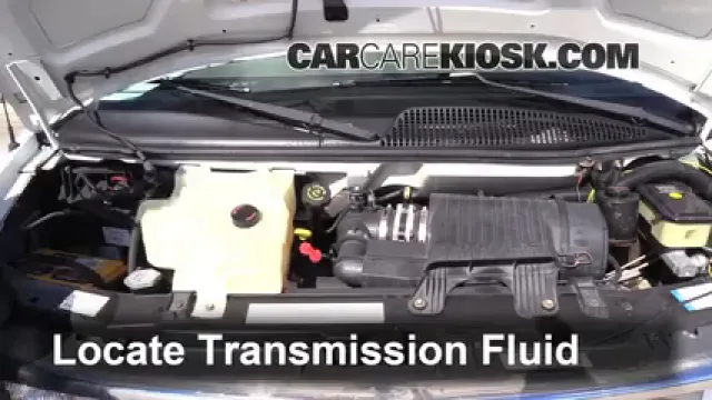 2001 Chevrolet Express 1500 LS 5.7L V8 Transmission Fluid Check Fluid Level